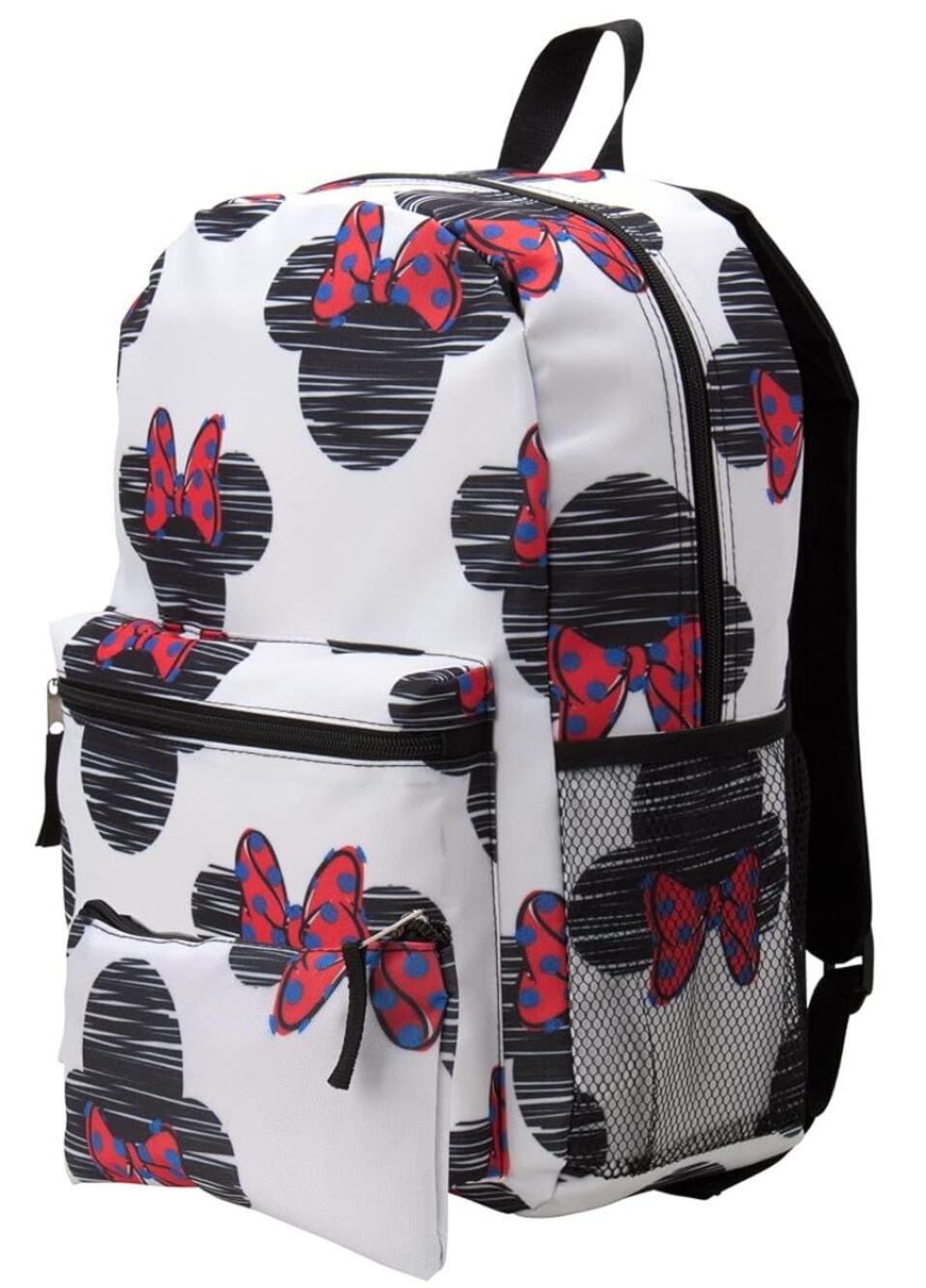 Disney Minnie Mouse Kids Backpack, Bookbag and Pen Case